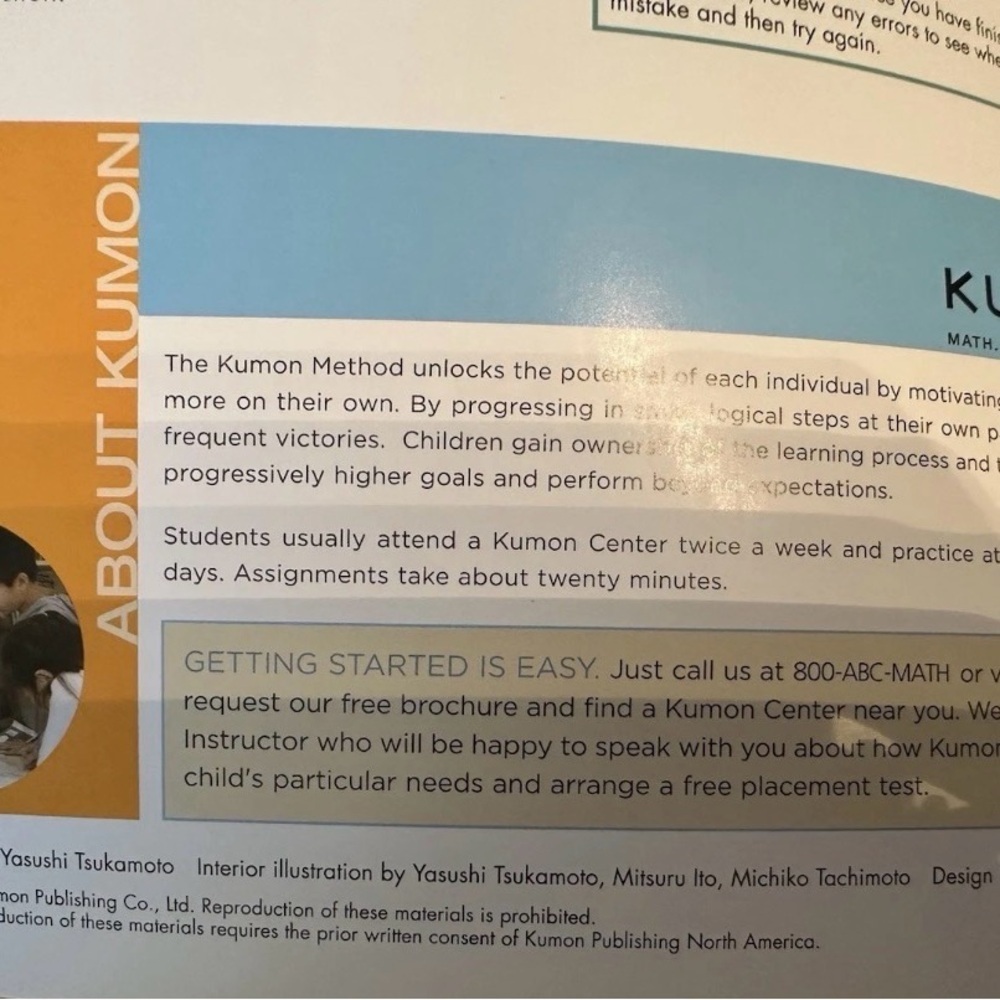 Kumon Math Word Problems Elementary Grade 4 Workbook Paperback - NEW - Picture 4 of 4